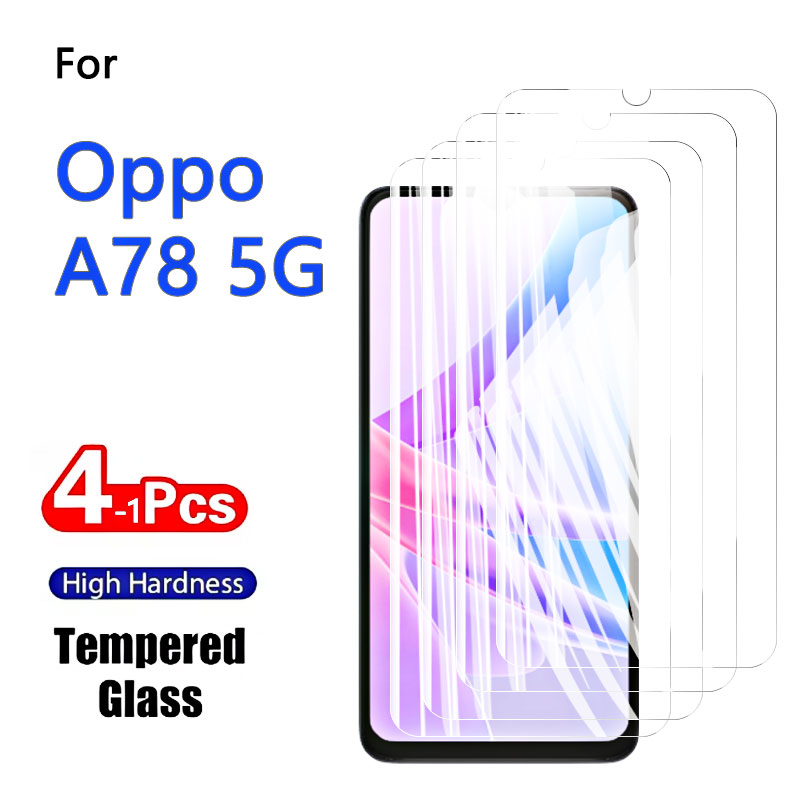 Oppo Tablet Accessories - 1-4PCS Screen Protectors For Oppo A78