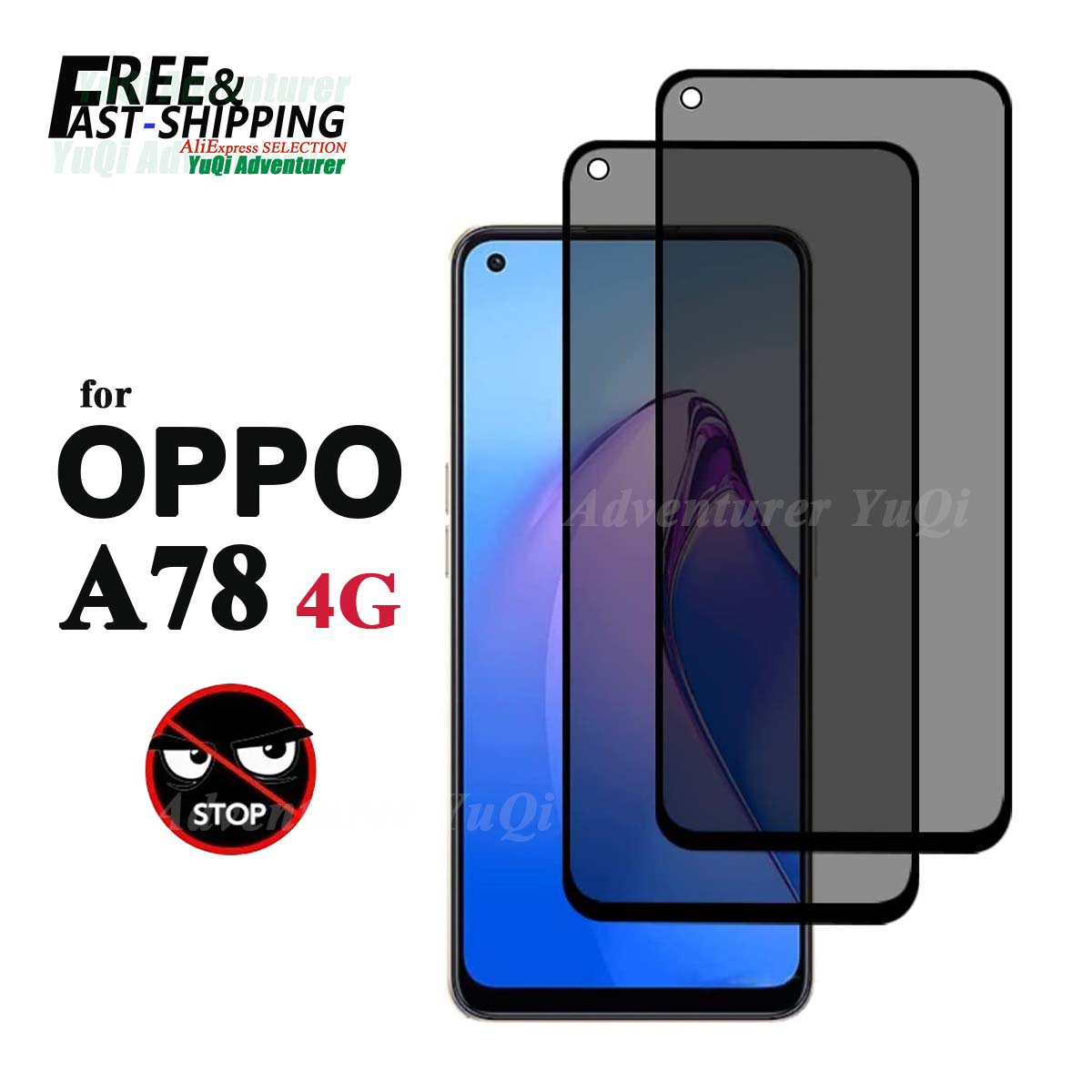 Oppo Tablet Accessories - Anti Spy Screen Protector For OPPO