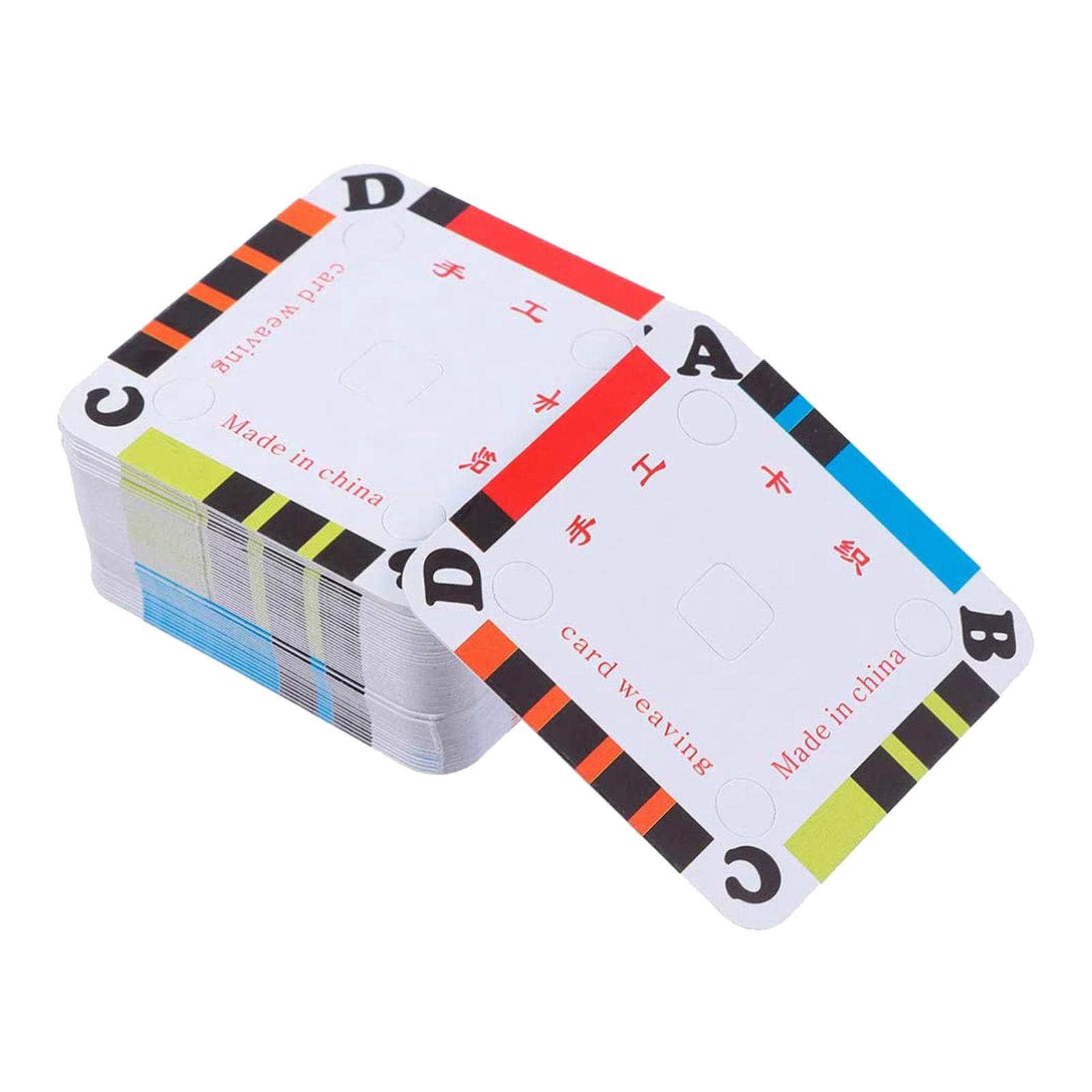 Weaving Card Paper Loom Cards  - Tablet Weaving Accessories review and price