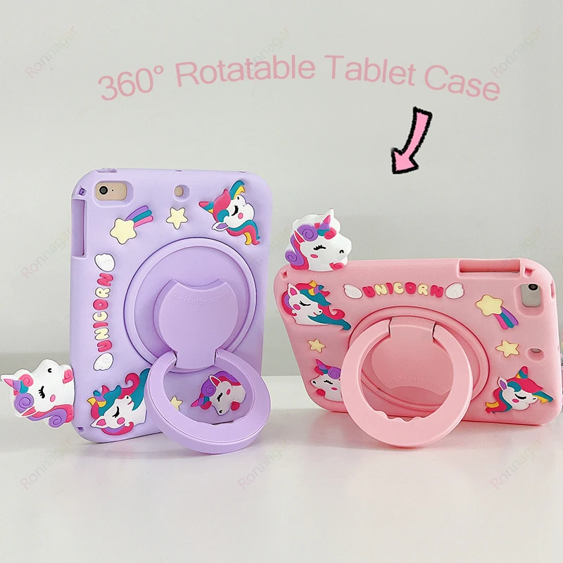Cartoon Pony Tablet Case for X - Redmi Tablet Accessories review and price