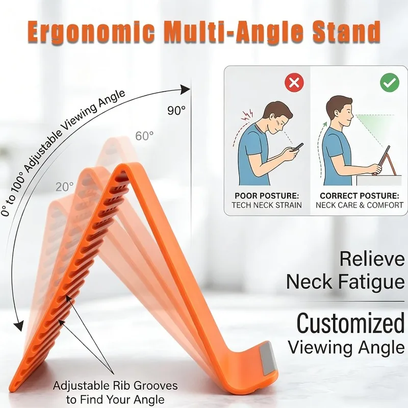 Flexible Cell Phone Holder Lap - Tablet Stand Adjustable review and price