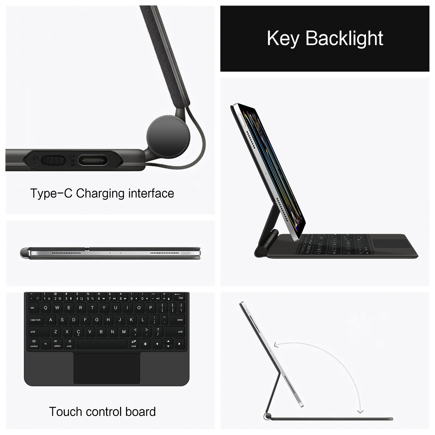 AJIUYU Magnetic Magic Keyboard - Magnetic Case Smart review and price