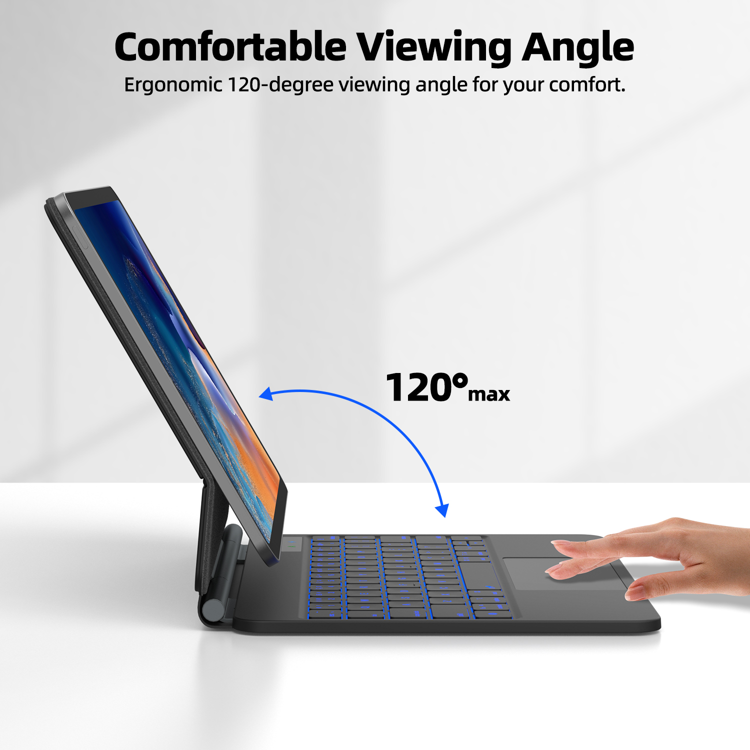 Smart Pogo Pin Keyboard case f - Tablet Accessories Choice Store review and price