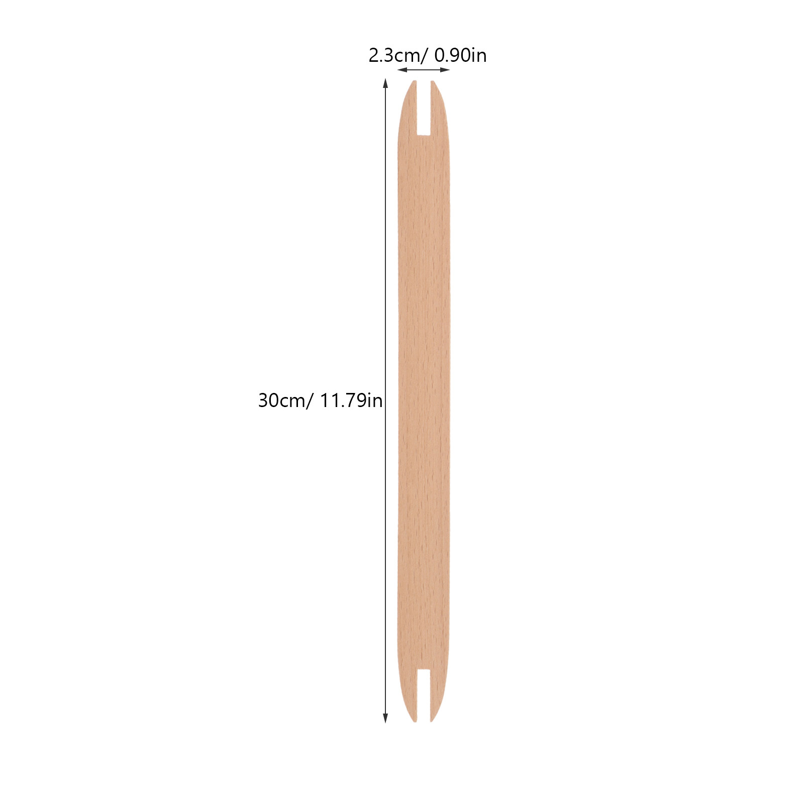 2Pcs Wooden Knitting Shuttles  - Tablet Weaving Accessories review and price