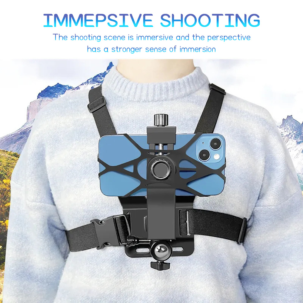 Chest Mount Phone Strap Holder - Tablet Stand Adjustable review and price