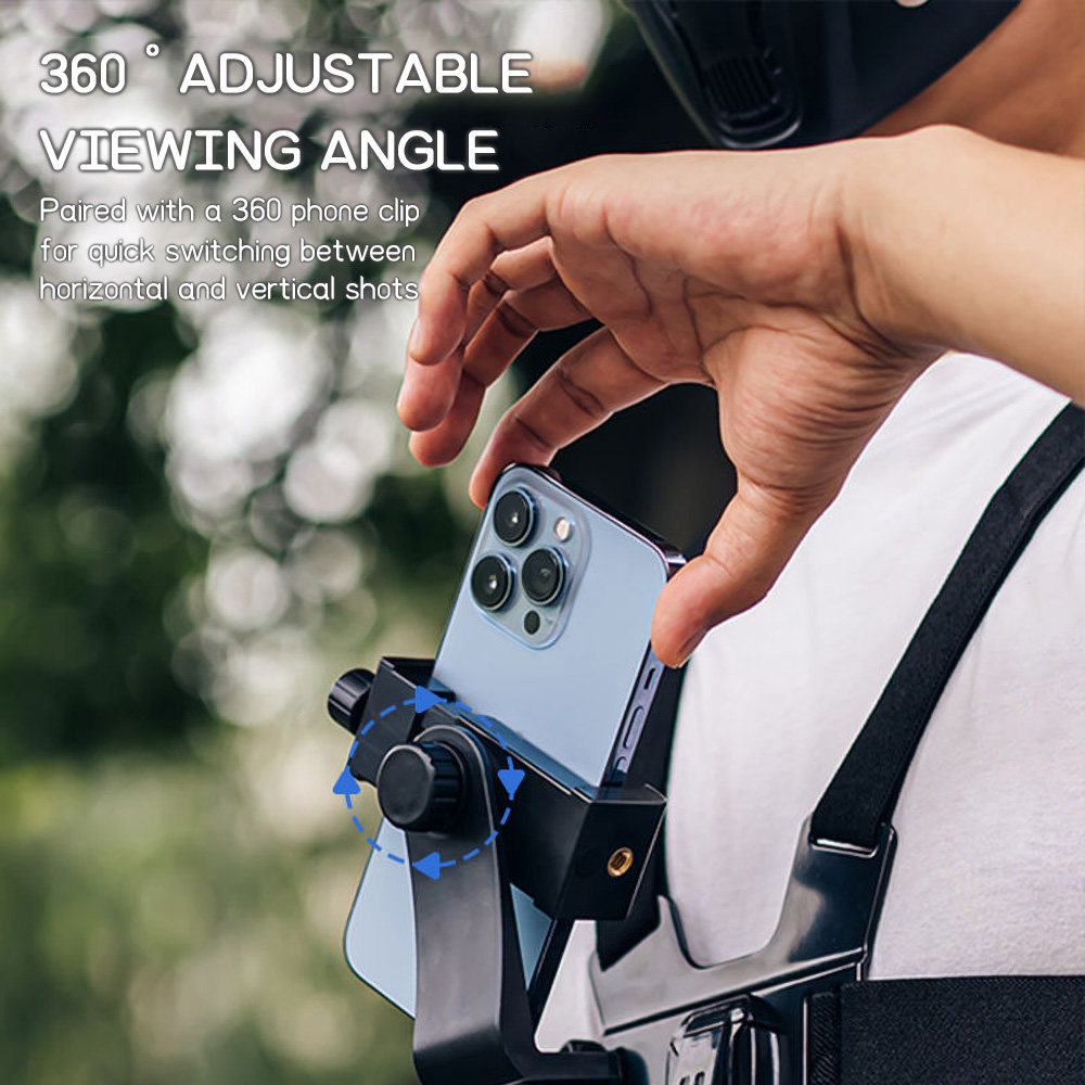 Chest Mount Phone Strap Holder - Tablet Stand Adjustable review and price
