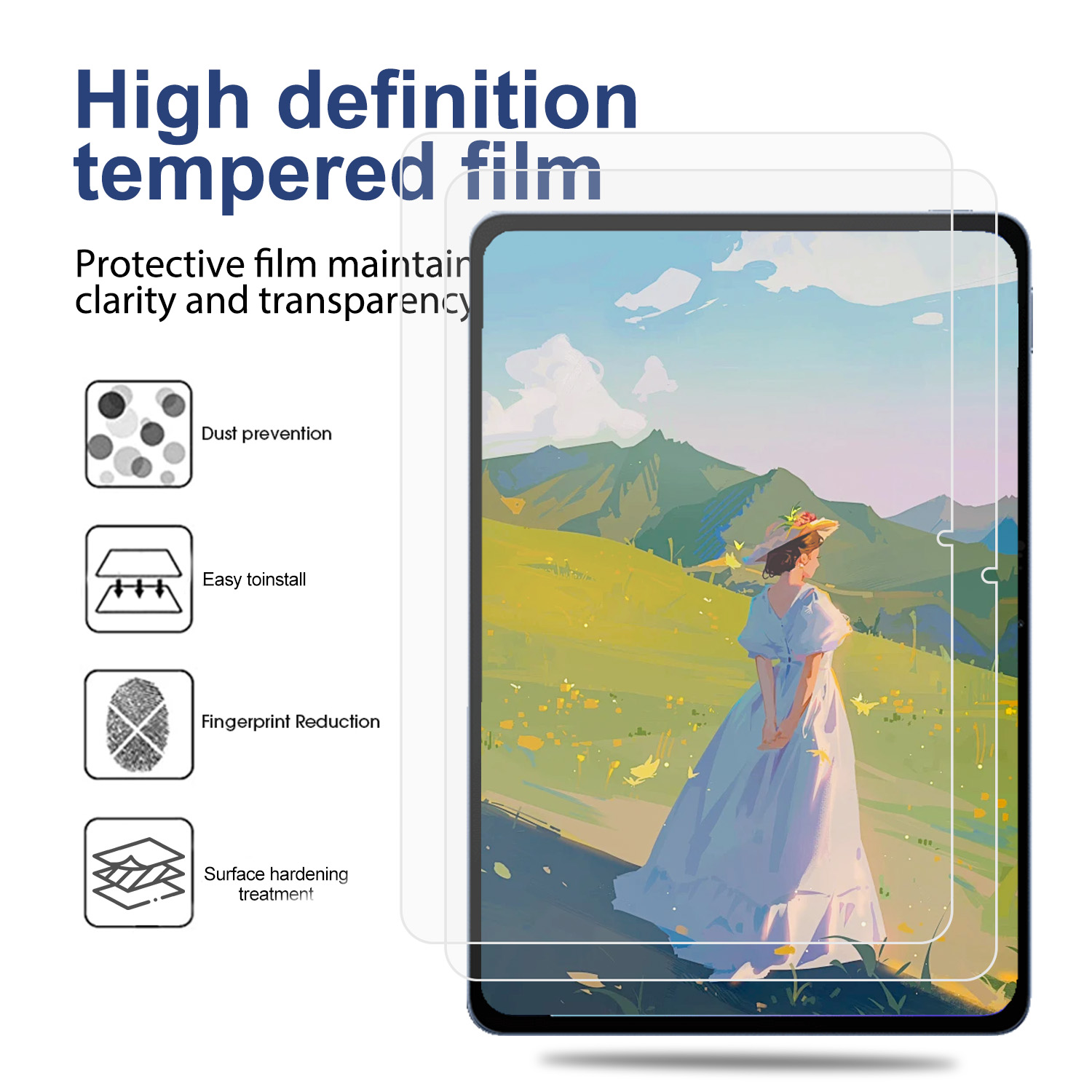 1-3PCS Paper Feel Screen Prote - Mi Tablet Accessories review and price
